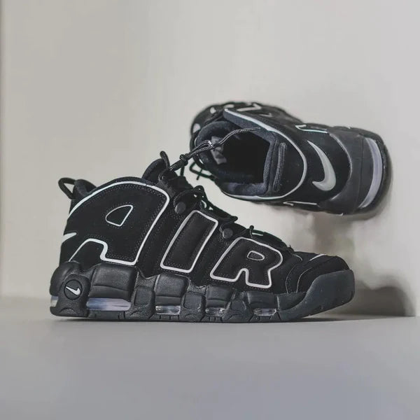 NIKE AIR MORE UPTEMPO - BLACK WHITE